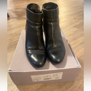 Loft Black Booties • Size 8